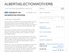 Tablet Screenshot of albertaelectionworkers.wordpress.com
