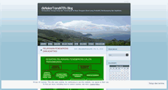 Desktop Screenshot of disnakertransntb.wordpress.com