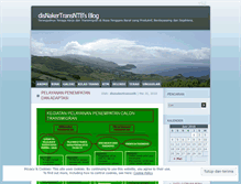 Tablet Screenshot of disnakertransntb.wordpress.com