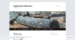 Desktop Screenshot of eighthworstblogever.wordpress.com