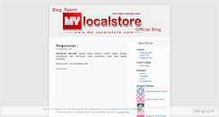 Desktop Screenshot of mylocalstore.wordpress.com