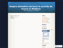 Tablet Screenshot of culturaorganizationala.wordpress.com