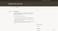 Desktop Screenshot of desingstudio.wordpress.com