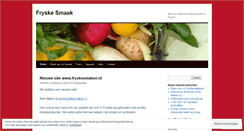 Desktop Screenshot of fryskesmaak.wordpress.com