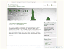 Tablet Screenshot of monumentalmovie.wordpress.com