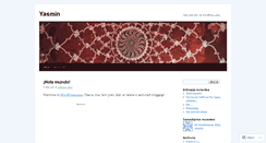 Desktop Screenshot of almayasmin.wordpress.com