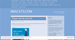 Desktop Screenshot of nbacats.wordpress.com