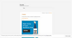 Desktop Screenshot of ekonlab.wordpress.com