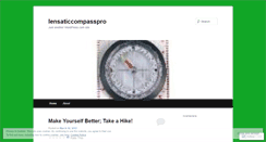 Desktop Screenshot of lensaticcompasspro.wordpress.com