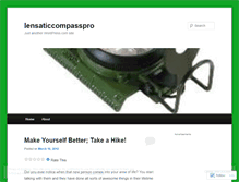 Tablet Screenshot of lensaticcompasspro.wordpress.com