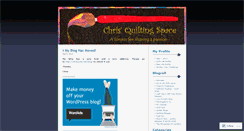 Desktop Screenshot of clkquilt.wordpress.com