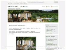 Tablet Screenshot of lalauriere.wordpress.com