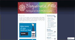 Desktop Screenshot of bilingualmath.wordpress.com