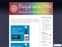 Tablet Screenshot of bilingualmath.wordpress.com
