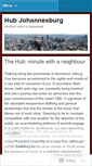 Mobile Screenshot of hubjohannesburg.wordpress.com