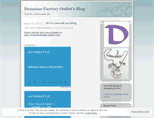 Tablet Screenshot of domaineltd.wordpress.com