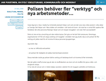 Tablet Screenshot of jaripuustinen.wordpress.com