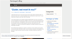 Desktop Screenshot of harriesgar.wordpress.com
