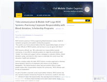 Tablet Screenshot of itelmobiledialer.wordpress.com