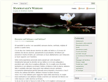 Tablet Screenshot of mammavale.wordpress.com