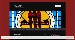 Desktop Screenshot of fsuaitp.wordpress.com