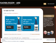 Tablet Screenshot of kaosbloggen.wordpress.com