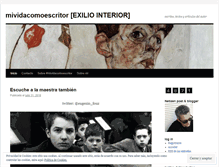 Tablet Screenshot of mividacomoescritor.wordpress.com