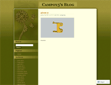 Tablet Screenshot of campoy5.wordpress.com