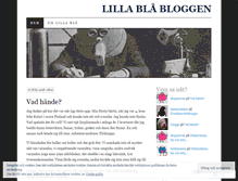 Tablet Screenshot of lillabla.wordpress.com