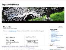 Tablet Screenshot of mateusmakin06.wordpress.com