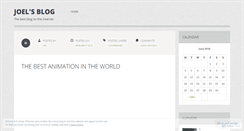 Desktop Screenshot of joelfrost.wordpress.com