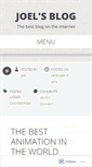 Mobile Screenshot of joelfrost.wordpress.com