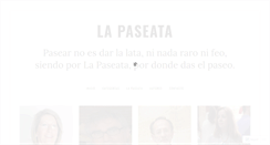 Desktop Screenshot of lapaseata.wordpress.com