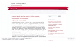 Desktop Screenshot of digitalprintinginusa.wordpress.com