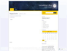 Tablet Screenshot of lucisulblog.wordpress.com