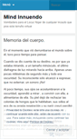 Mobile Screenshot of mindinnuendo.wordpress.com