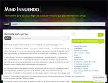 Tablet Screenshot of mindinnuendo.wordpress.com