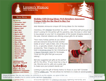 Tablet Screenshot of lifebio.wordpress.com