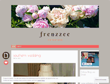Tablet Screenshot of frenzzee.wordpress.com