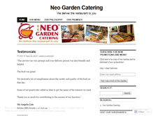 Tablet Screenshot of neogarden.wordpress.com