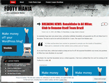 Tablet Screenshot of footymania.wordpress.com