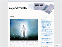 Tablet Screenshot of alejandrocorreag.wordpress.com