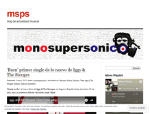 Tablet Screenshot of monosupersonico.wordpress.com