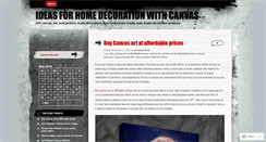 Desktop Screenshot of cavansartprint.wordpress.com