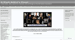 Desktop Screenshot of iamaslashaddict.wordpress.com