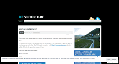 Desktop Screenshot of betvictorturf.wordpress.com