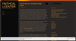 Desktop Screenshot of faithcallcenter.wordpress.com