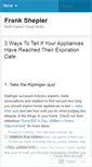 Mobile Screenshot of frankshepler.wordpress.com