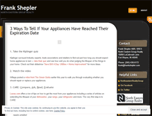Tablet Screenshot of frankshepler.wordpress.com