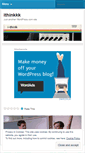 Mobile Screenshot of ithinkkk.wordpress.com